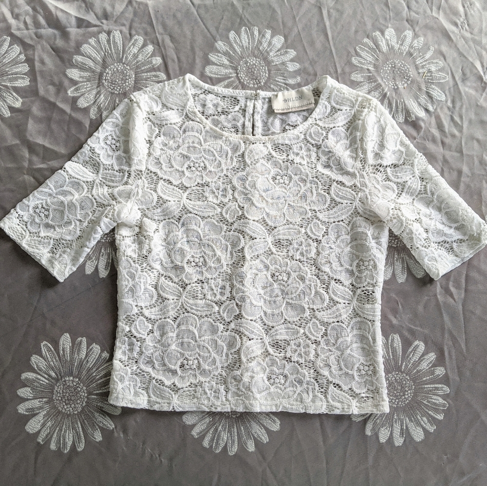 BHLDN Jive Lace Top